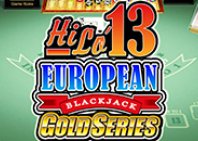 HiLo 13 European Blackjack Gold (Хило 13 Европейский Блэкджек)
